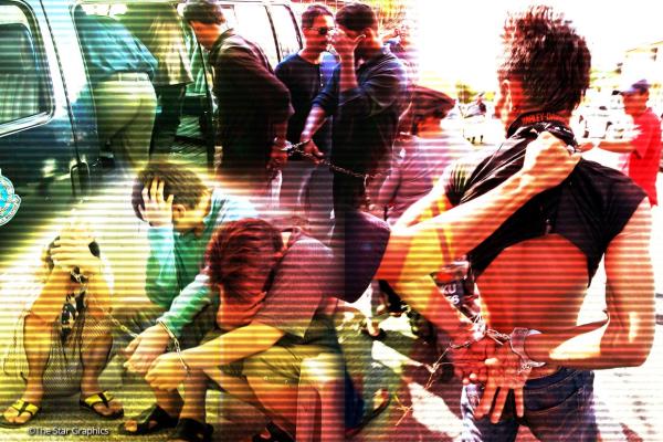 柔佛警方因帮派斗殴视频逮捕25人