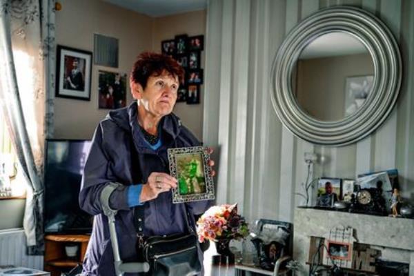 Bernie O’Shea at her house in Midleton that was flooded on Wednesday. Picture: Chani Anderson Bernie O’Shea at her house in Midleton that was flooded on Wednesday. Picture: Chani Anderson