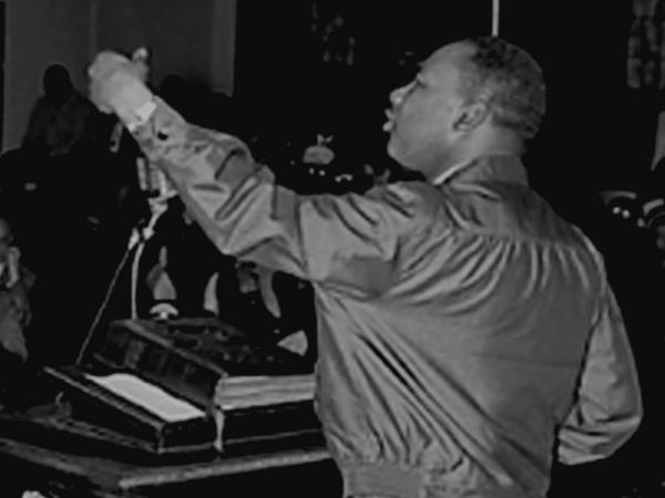 Dr. Martin Luther King At 16th Street Baptist Church