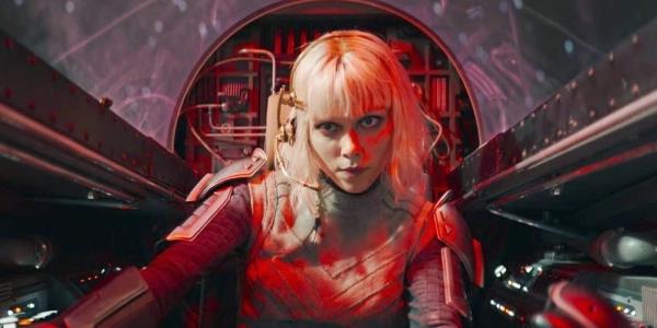 Shin Hati flying a Starfighter in Ahsoka