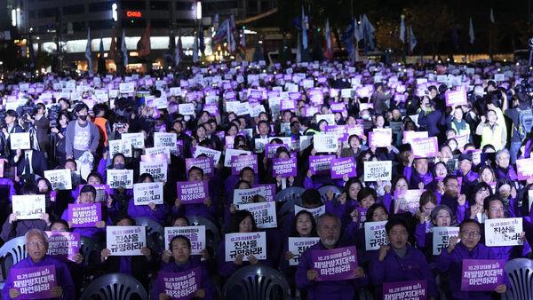 Halloween crush victims’ families demand inquiry one year after Seoul tragedy
