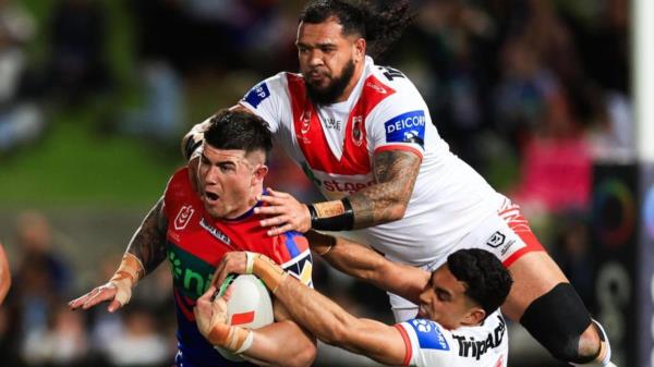 骑士队的明星布拉德曼·贝斯特为袋鼠队的测试奖励而设