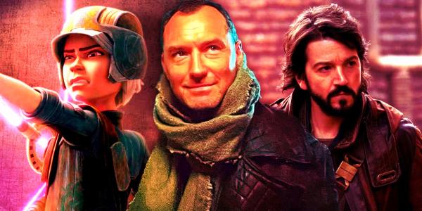 Omega in The Bad Batch, Jude Law in Skeleton Crew, and Cassian Andor in Andor.
