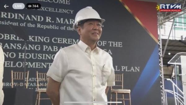 马科斯说政府正在考虑为住房计划提供住房补贴基金