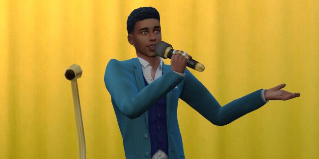 two sims at computers, one programming and one gaming the sims 4 tech guru