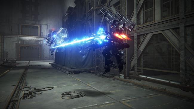 Player against Heavy Calvary Armored Core 6