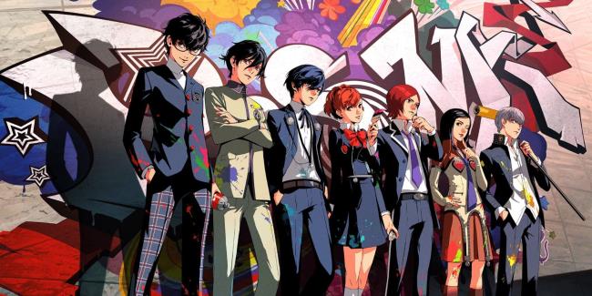 Persona's 20th anniversary art.