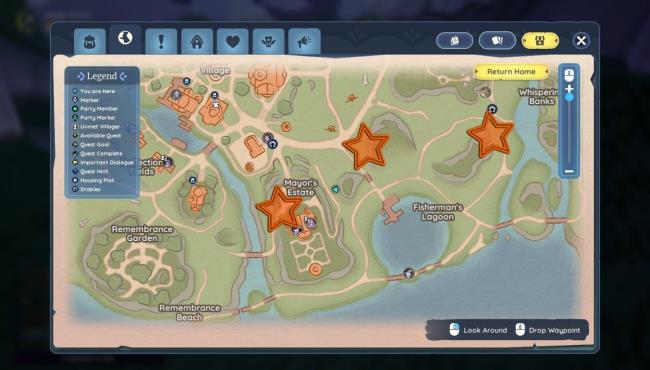 Player character standing in Kilima Valley and receiving a silver ore drop after mining in Palia.