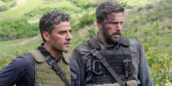 Ben Affleck and Oscar Issac in Triple Frontier