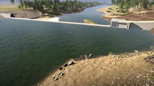 二战以来国家最大的堤坝完工