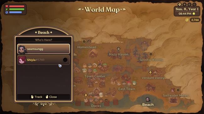 Fae Farm Two Players On map