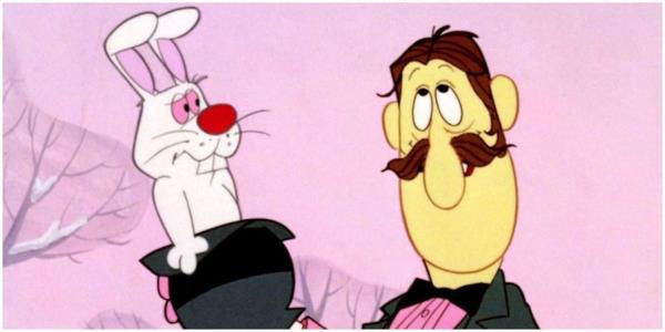 Professor Hinkle with his top hat in Frosty the Snowman