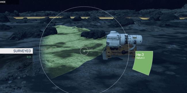 Starfield Fueled Generator Beside Helium-3 Vein