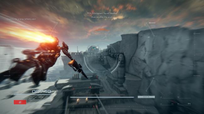 Start of the Attack The Refueling ba<em></em>se mission in Armored Core 6