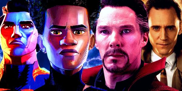 Miles Morales and Miguel O'Hara in the Spider-Verse and Doctor Strange and Loki in the MCU Multiverse