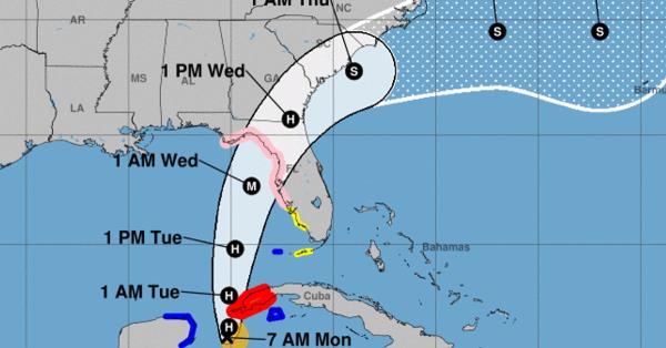 热带风暴“伊达利亚”预计将袭击佛罗里达州