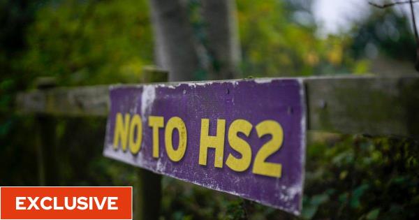 由于Rishi Sunak面临“非常可能”的法律挑战，HS2土地的“贱卖”可能会被推迟