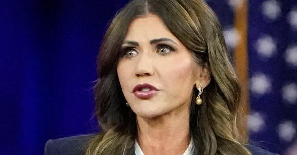 南达科他州的诺伊姆希望在24年的喧嚣中轻松连任 南达科他州的诺伊姆希望在24年的喧嚣中轻松连任